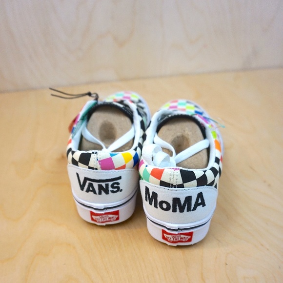 NWT Vans x MoMA Unisex "Checkerboard Comfycush Era" Sneakers - Picture 4 of 8